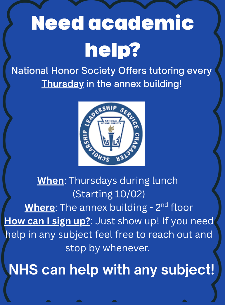 NHS tutoring available